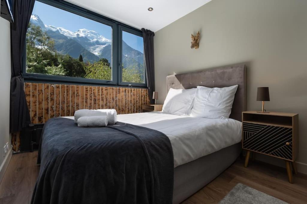 Modern Apartment With The Best Mont Blanc View! Chamonix Eksteriør billede