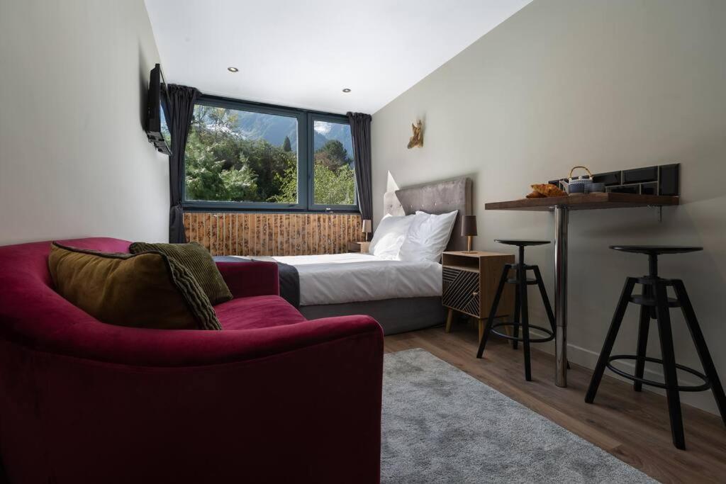 Modern Apartment With The Best Mont Blanc View! Chamonix Eksteriør billede